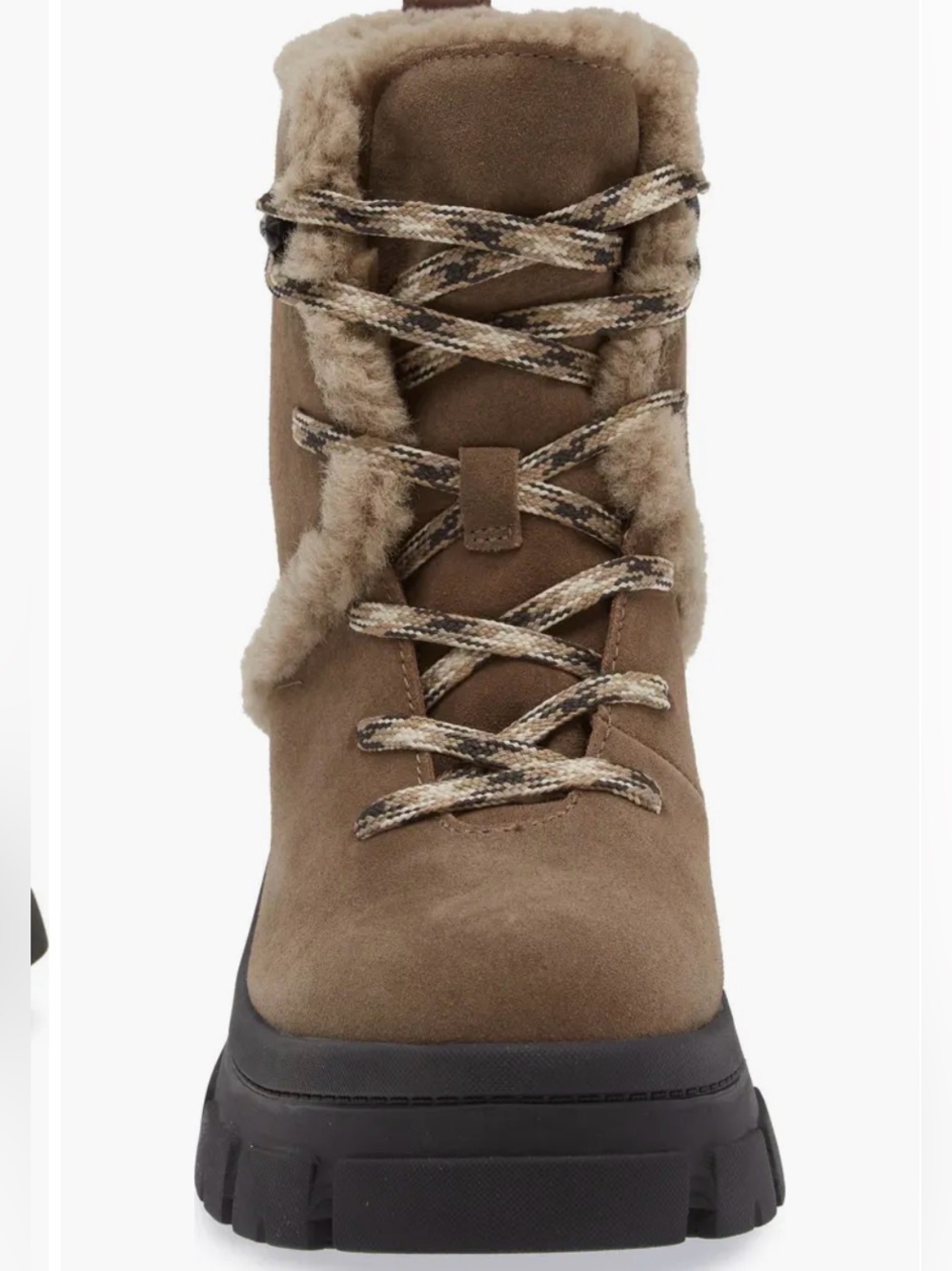 Ugg Brooklyn Water Resistant Hiker Boot with Genuine Shearling Trim .Like new